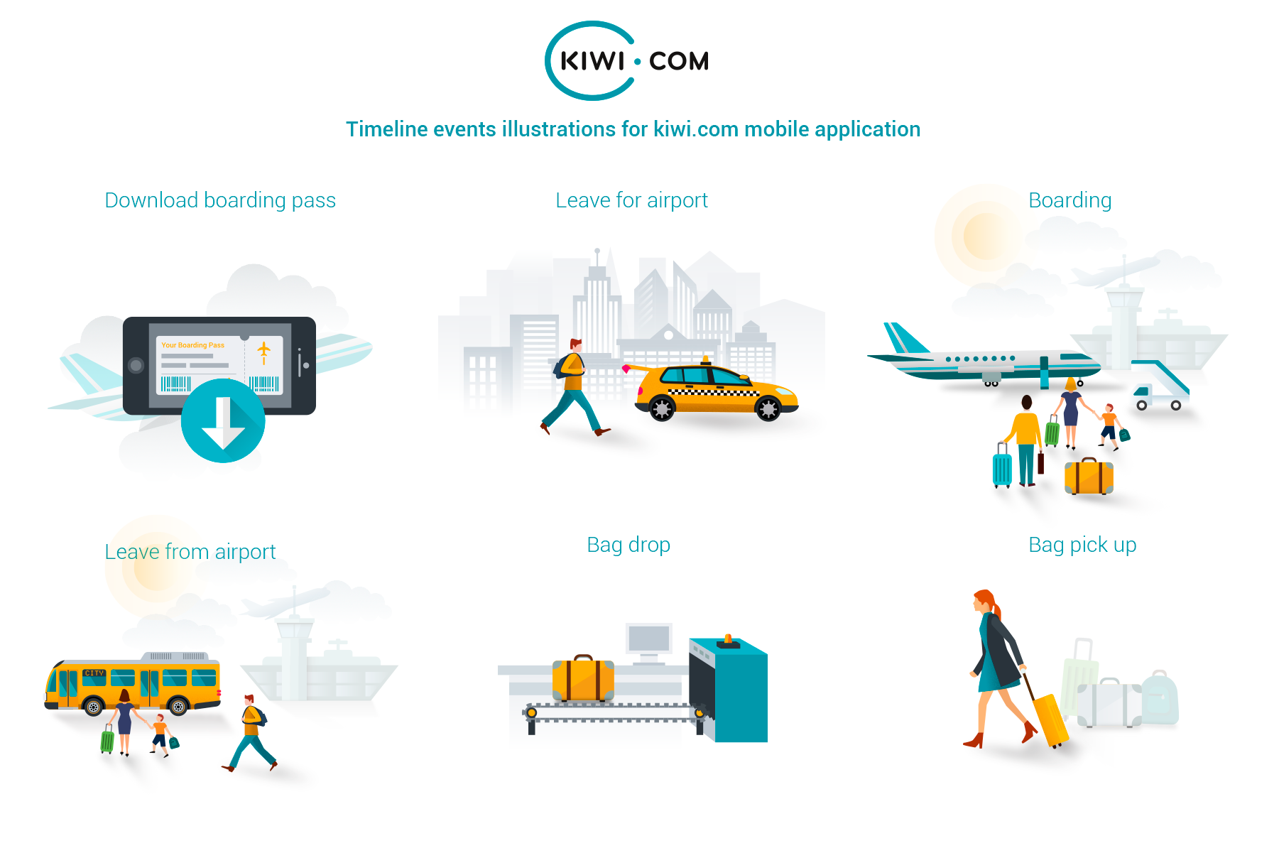 Timeline Illustrations - Illustration (1800x1800), Png Download