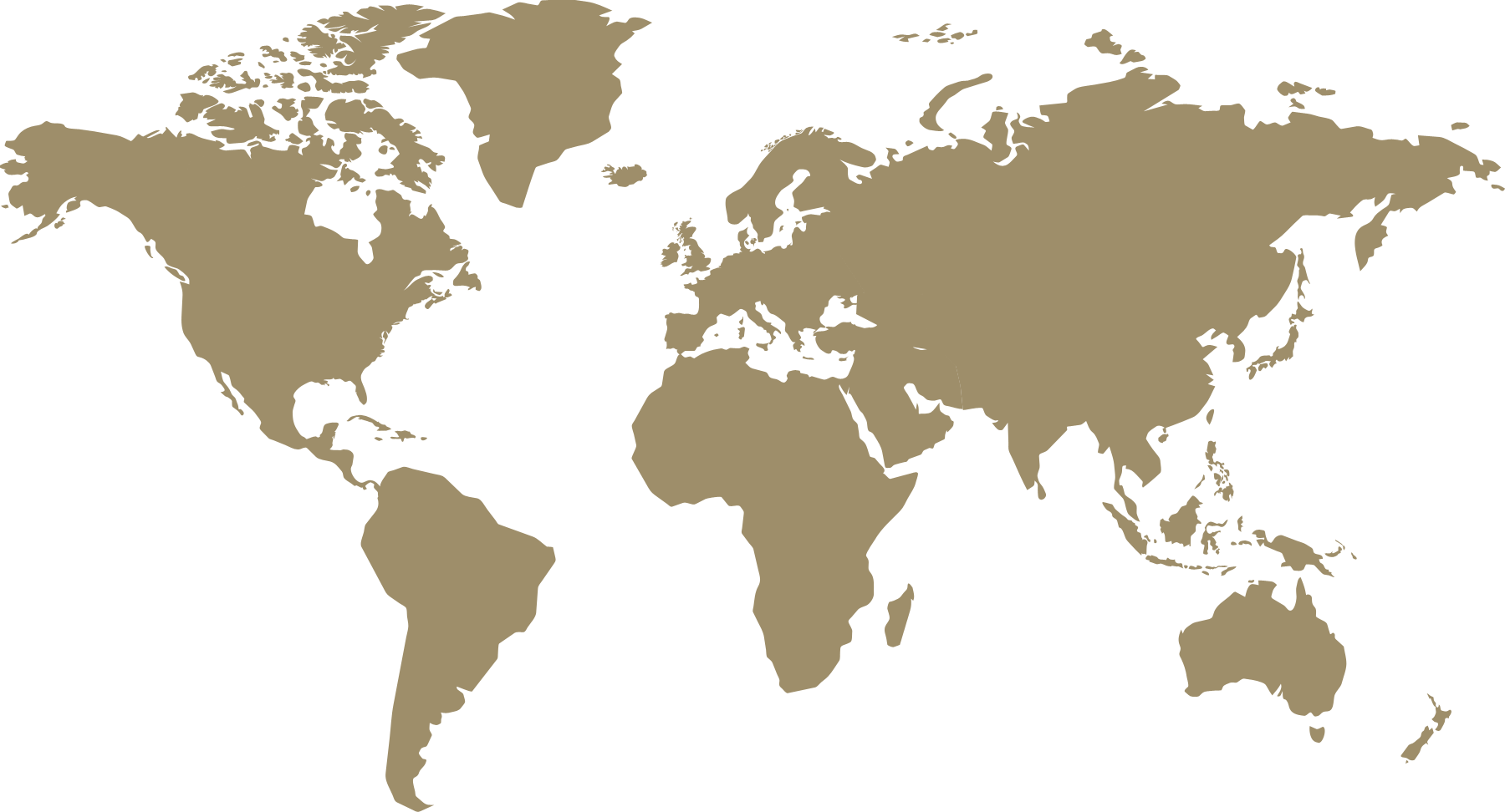 Gobal Map - International Happiness At Work Week (1800x972), Png Download
