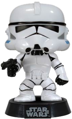 Clone Trooper - Star Wars Clone Trooper Funko Pop (400x400), Png Download