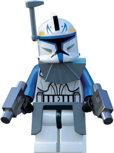 Views - Captain Rex Lego Star Wars Minifigure (404x528), Png Download