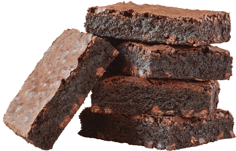 Brownies And Blondies - Brownies Transparent (1345x760), Png Download