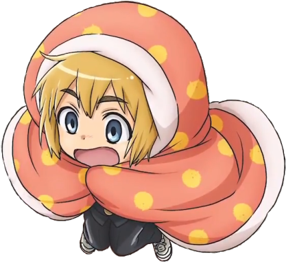 Attack On Titan Junior High - Aot Junior High Armin (540x536), Png Download