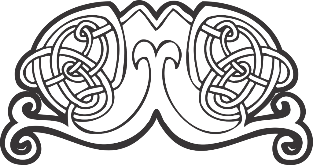 Celtic Ornament Vector Free Nemed - Celtic Ornament Vector Png (1024x539), Png Download