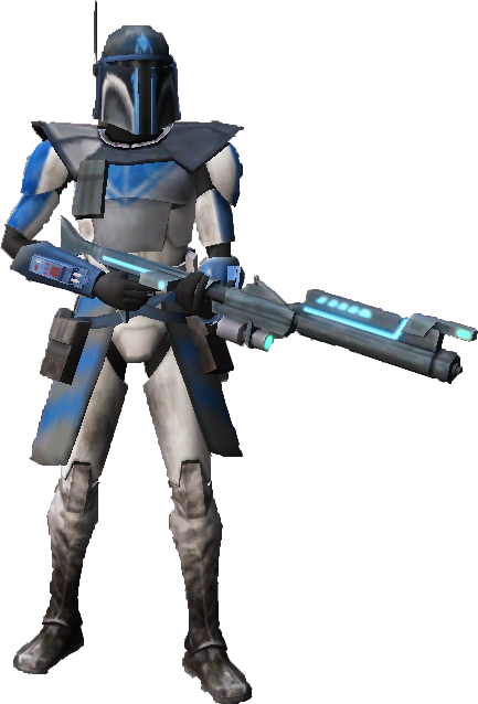 Arc Trooper - Star Wars Mandalorian Trooper (433x638), Png Download