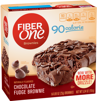 Fiber One Brownie (432x432), Png Download