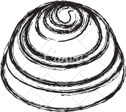 At Getdrawings Com Free For Personal Use - Cinnamon Roll Sketch (550x550), Png Download