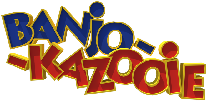 Rsz Banjo Kazooie Title 3d Render By Zero000101478-d4rr39v - Banjo Kazooie Title (1024x350), Png Download