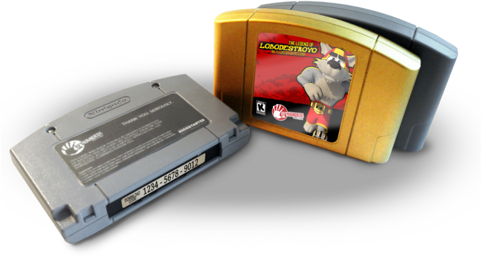 Lobodestroyo Is A Game On Kick Starter, And Is Inspired - Banjo Kazooie Cartridge Back (700x395), Png Download