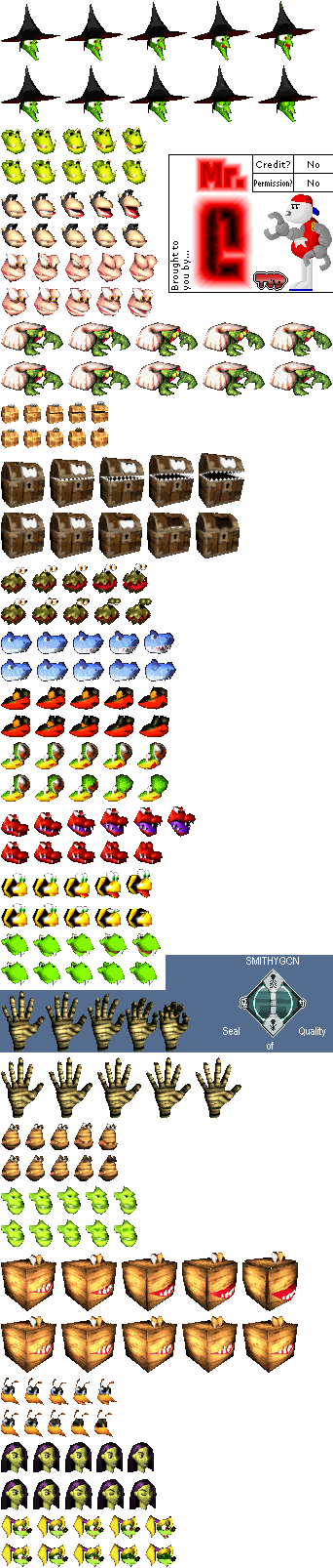 Enemy Mugs - Sprites (342x1606), Png Download