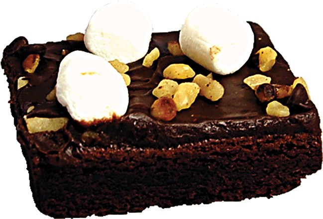 Nacs Rocky Road Brownie - Rocky Road (762x514), Png Download