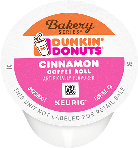 Bakery Series® Cinnamon Coffee Roll Flavored K-cup® - Dunkin Donuts (960x960), Png Download
