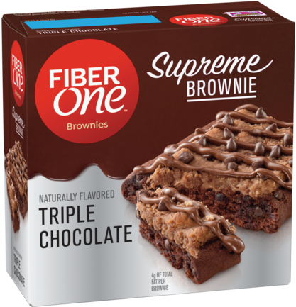 Fiber One Triple Chocolate (432x432), Png Download