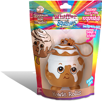 Howie Rolls Whiffer Squisher - Whiffer Sniffers Cinnamon Roll (480x360), Png Download