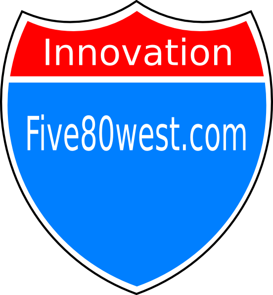 580 Interstate Sign - Interstate Clipart (552x596), Png Download