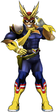 All 28 Comments - Captain Falcon All Might (244x503), Png Download
