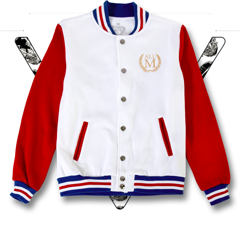 All Might Varsity ▿preorder▿ - All Might Varsity Jacket (890x890), Png Download