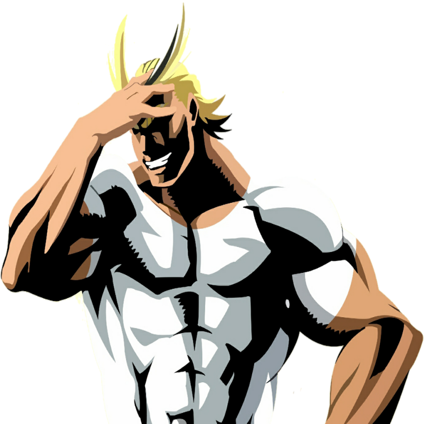Image - My Hero Academia Blonde Guy (853x853), Png Download