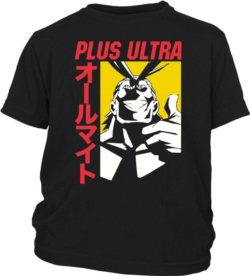 Bioworld Mha My Hero Academia All Might Plus Ultra - My Hero Academia Shirt (960x960), Png Download