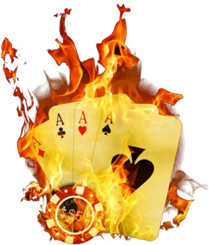 Playing Cards On Fire - Poker Cards 2 Mousepad Mouse Pad Mousemat Mouse Mat (372x400), Png Download