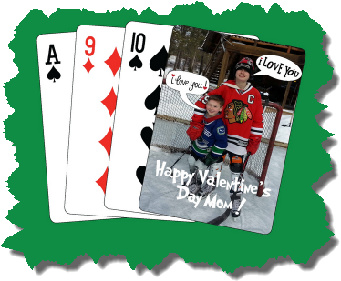 Custom Playing Cards - Playing Card (394x332), Png Download