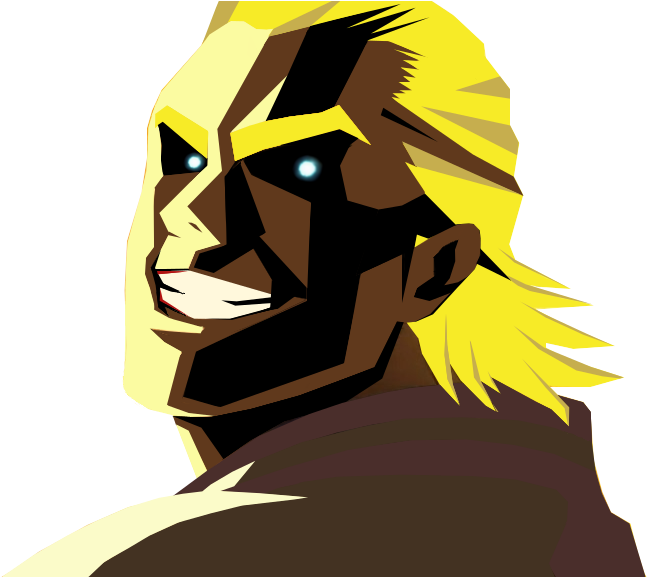 All Might Eyes Added - All Might Eyes (1024x576), Png Download