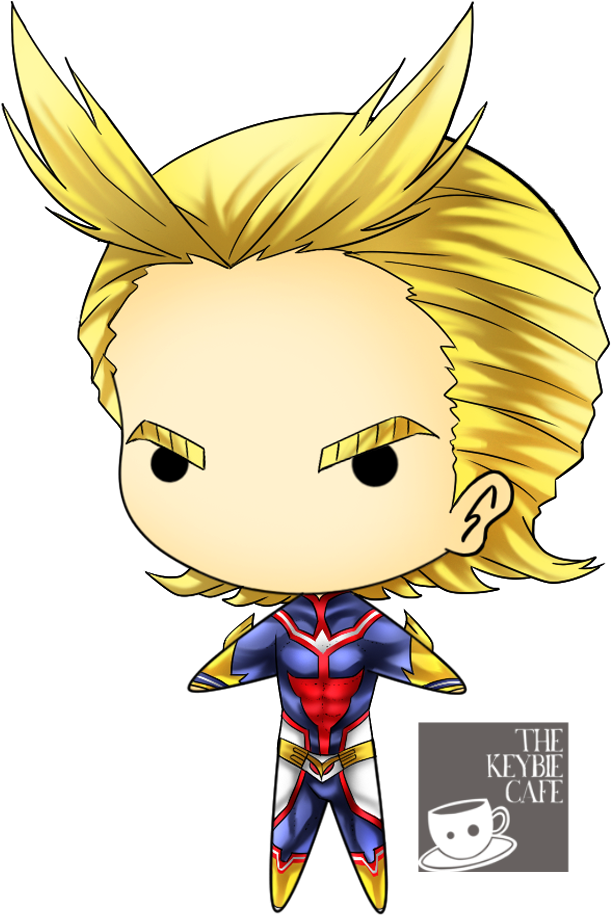 Boku No Hero Academia Keybies - Buddy Blue (1000x1000), Png Download