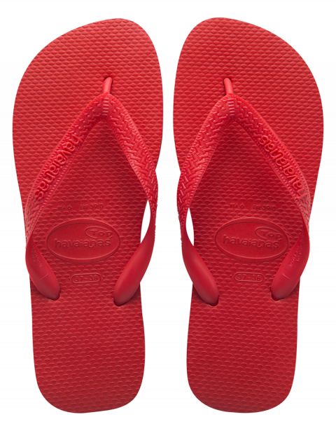 Red Flip-flops By Havaianas - Red Top Flip-flop - Unisex (480x615), Png Download