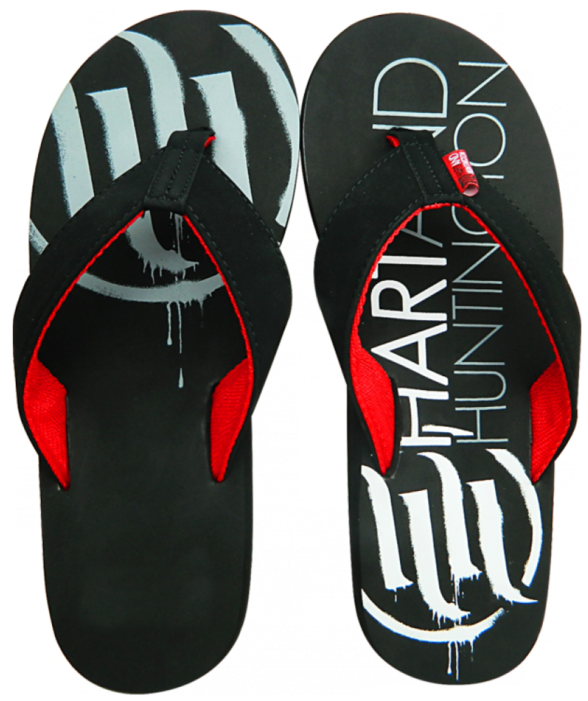 H & H Tread Lightly Flip Flops - Smooth H & H Flip Flops, Primary Color: Black, (700x700), Png Download