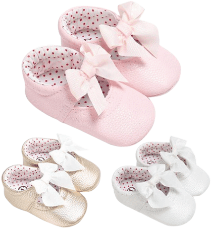 Petite Bello Shoes Bowknot Princess Shoes - Shoe (480x480), Png Download