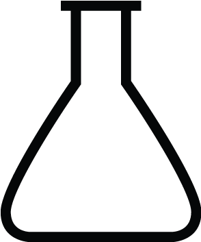 Biology Lab Tube, Flask, Research Tube Icon - Line Art (800x800), Png Download