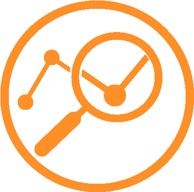 Marketresearch - Market Research Icon Orange (400x396), Png Download