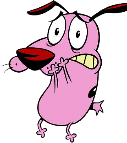 Courage The Cowardly Dog's Galleries - Courage The Cowardly Dog Png (480x480), Png Download