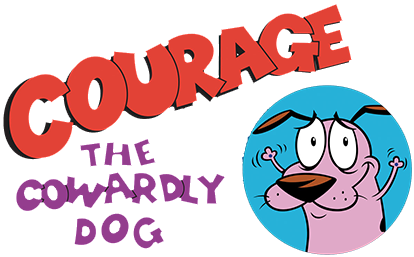 Courage The Cowardly Dog (500x294), Png Download