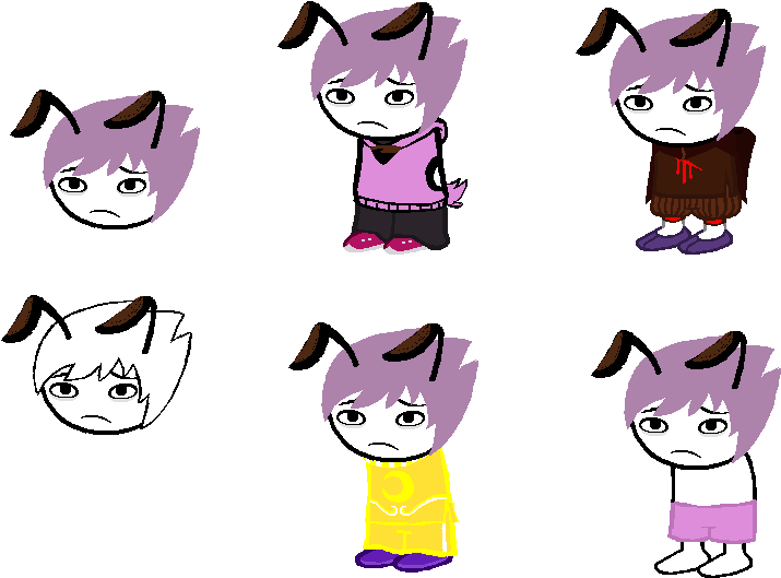 “ A Courage The Cowardly Dog Fandom Sprite I Tried - Cartoon (875x632), Png Download