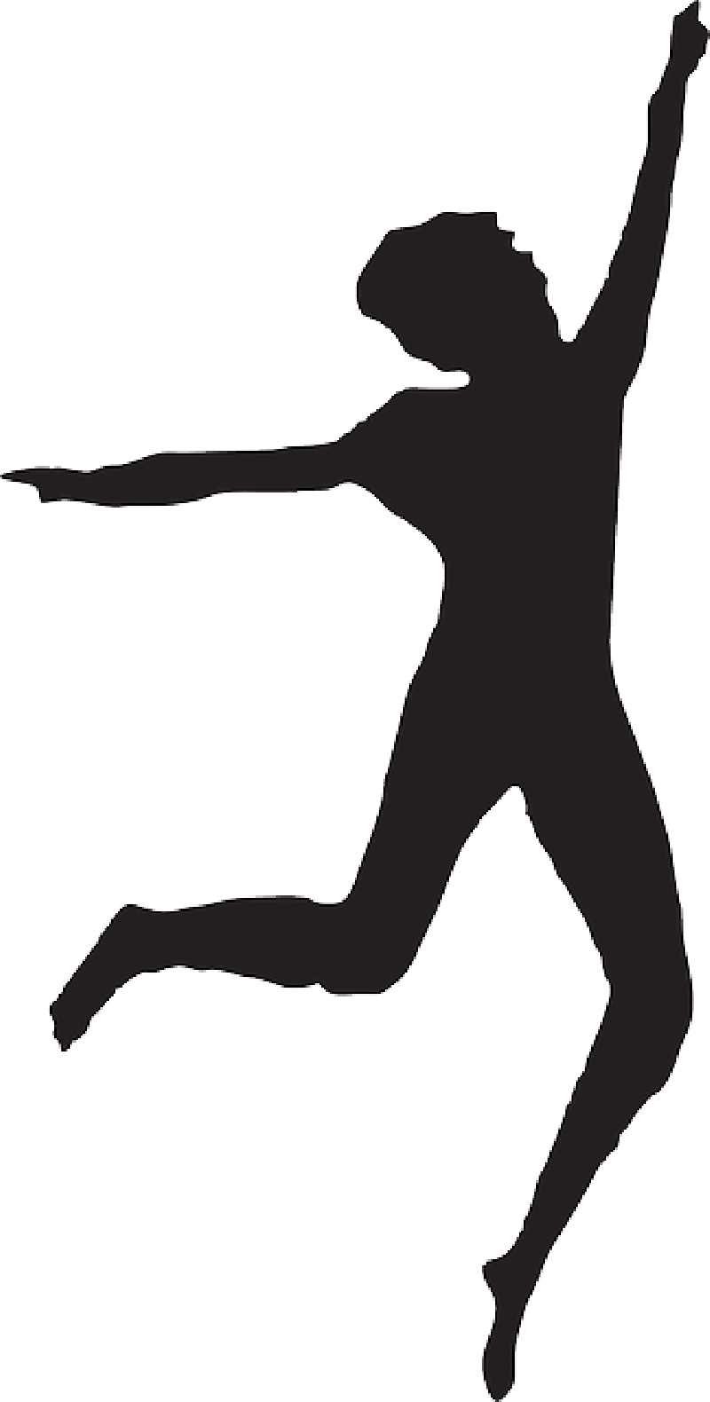 Mb Image/png - Dance Pose Silhouette Png (800x1580), Png Download