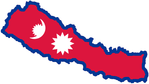 In The Wildinteresting Flag Map Of Nepal - Province 1 Of Nepal (500x284), Png Download