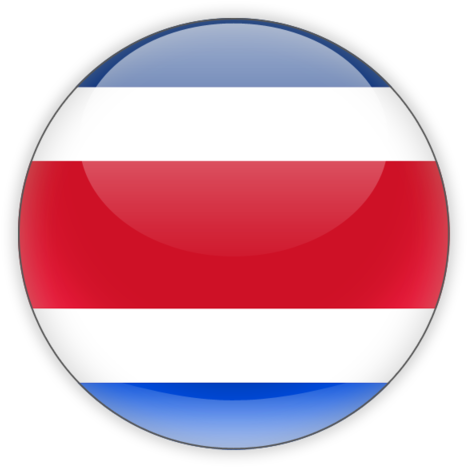 Illustration Of Flag Of Costa Rica - Costa Rica Flag Png (640x480), Png Download