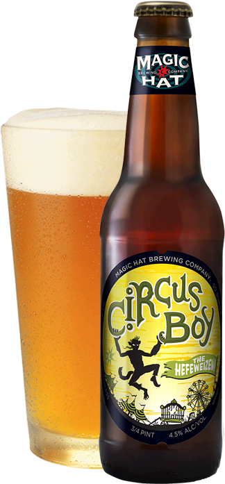 Circus Boy Bottle & Pint - Magic Hat Beer Circus Boy (330x714), Png Download