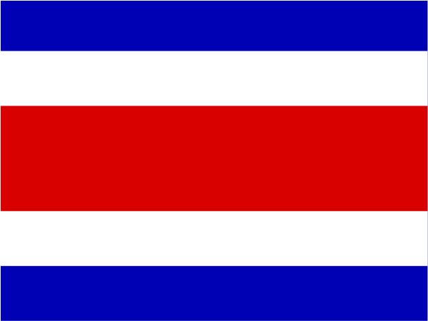 Flag Of Costa Rica Logo Png Transparent - Flag (2400x1800), Png Download