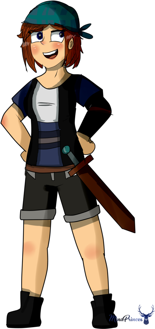 Mc Story Mode - Cartoon (718x1111), Png Download