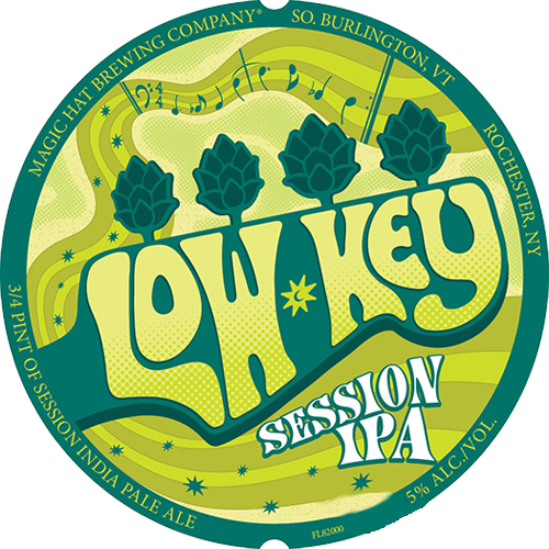 Magic Hat Low Key Ipa - Magic Hat Beer, Session Ipa, Low Key - 0.75 Pint (500x500), Png Download