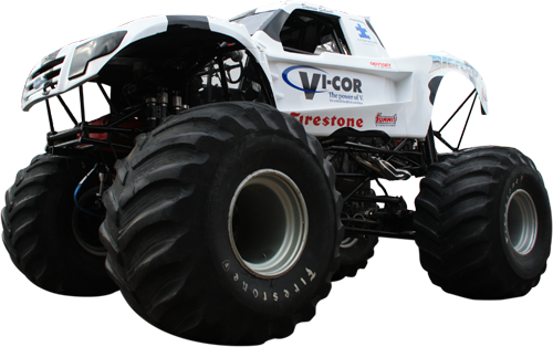 Bigfoot15 - Hd Logo Monster Truck Png (500x314), Png Download