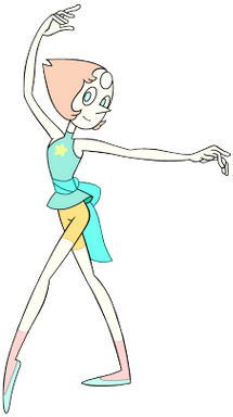 Steven Universe Pearl Dancing - Funko Past Pearl Steven Universe (400x400), Png Download