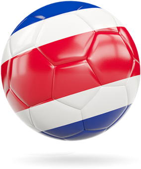Illustration Of Flag Of Costa Rica - Costa Rica Flag Ball Png (640x480), Png Download