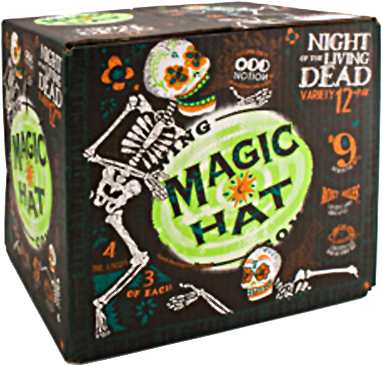 Magic Hat Night (500x400), Png Download