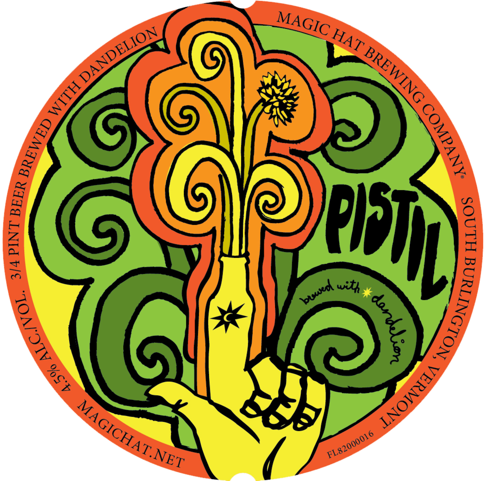 Mht Pistil12ozlblwrk-01 (1000x992), Png Download