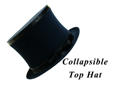 Top Hat Collapsible Premium Magic Trick - Top Hat Collapsible Premium Magic (black) - Trick (400x400), Png Download