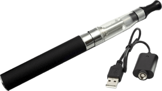 E Cigarette And Charger Png - E-cig Way To Stop Smoking: Onic Cigarettes (550x310), Png Download