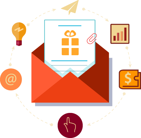 E-mail Marketing Services - Address Book Icon (450x440), Png Download