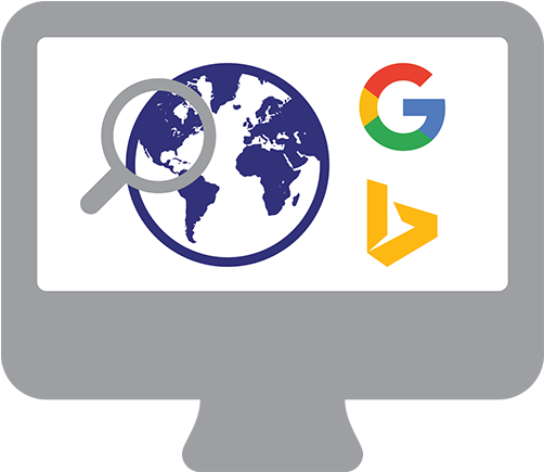 Search Engine Marketing Icon Png - Icon (600x434), Png Download